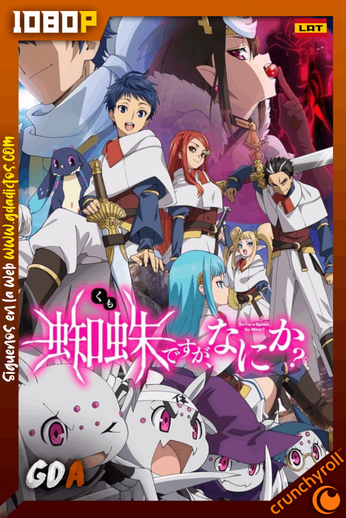 Así que soy una araña, y qué (2021) CR WEB-DL 1080p Latino-Japones #1Temporada