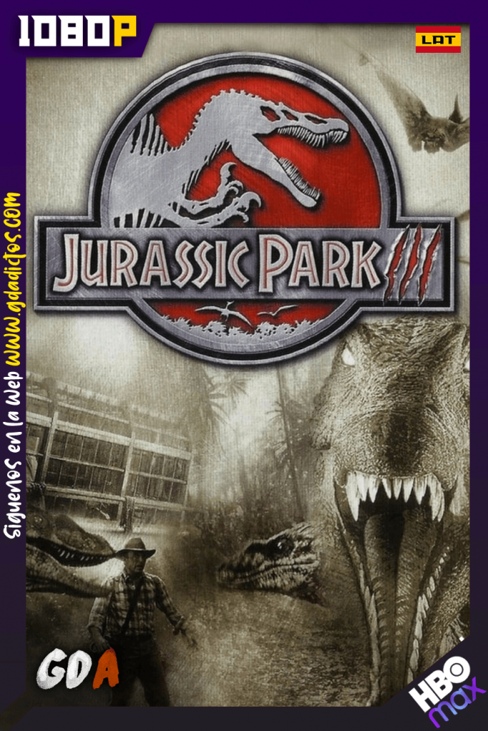 Jurassic Park III (2001) HMAX WEB-DL 1080p Latino-Ingles