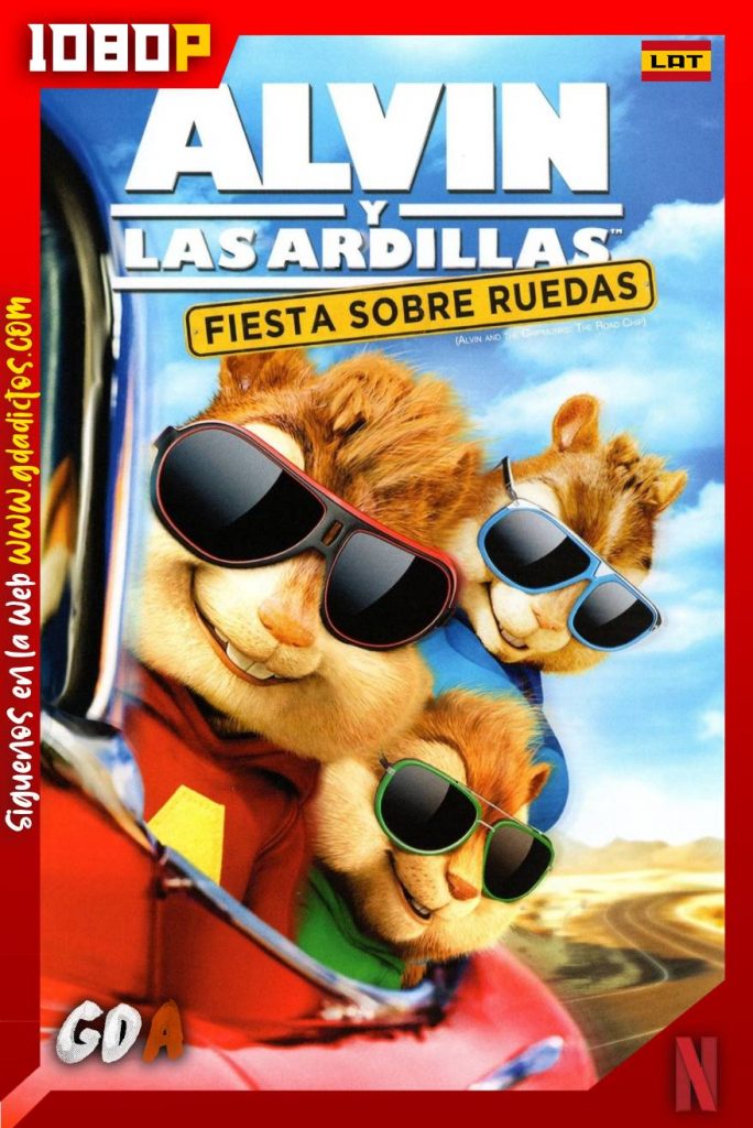 Alvin y las Ardillas: Aventura sobre ruedas (2015) NF WEB-DL 1080p Latino – Inglés