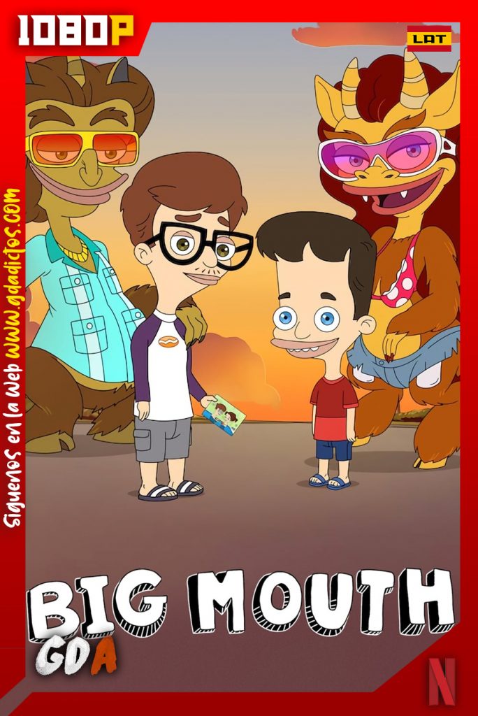 Big Mouth (2017) NF WEB-DL 1080p Latino – Inglés #4Temporadas