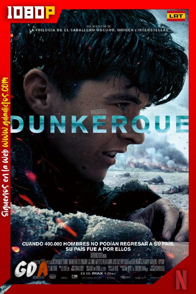 Dunkerque (2017) NF WEB-DL 1080p Latino – Inglés