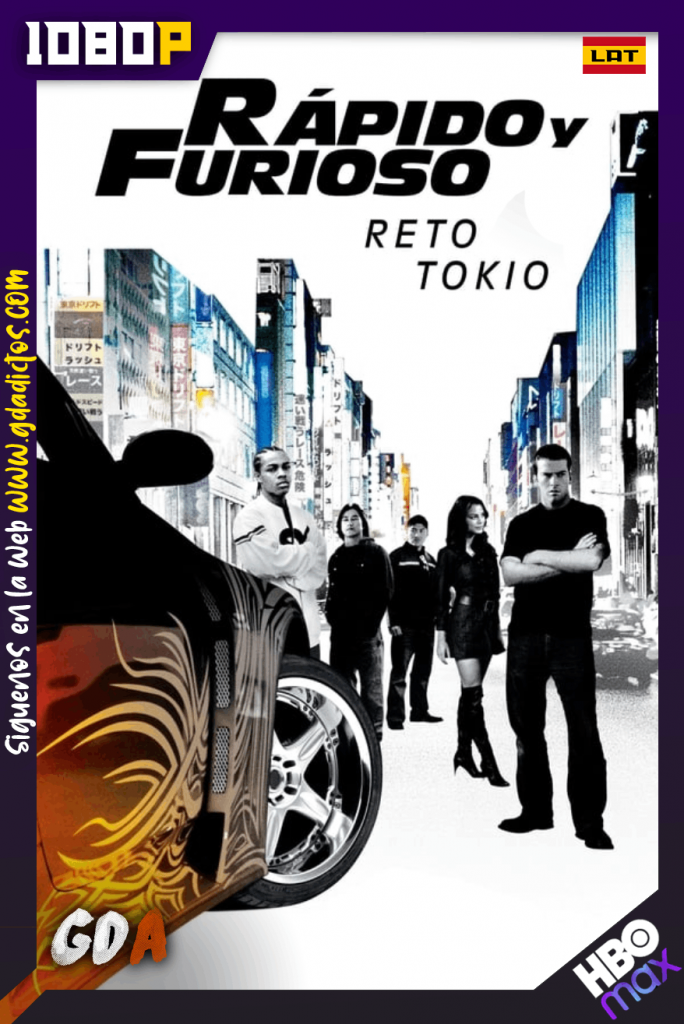 Rápido y furioso Reto Tokio (2006) HMAX WEB-DL 1080p Latino-Ingles