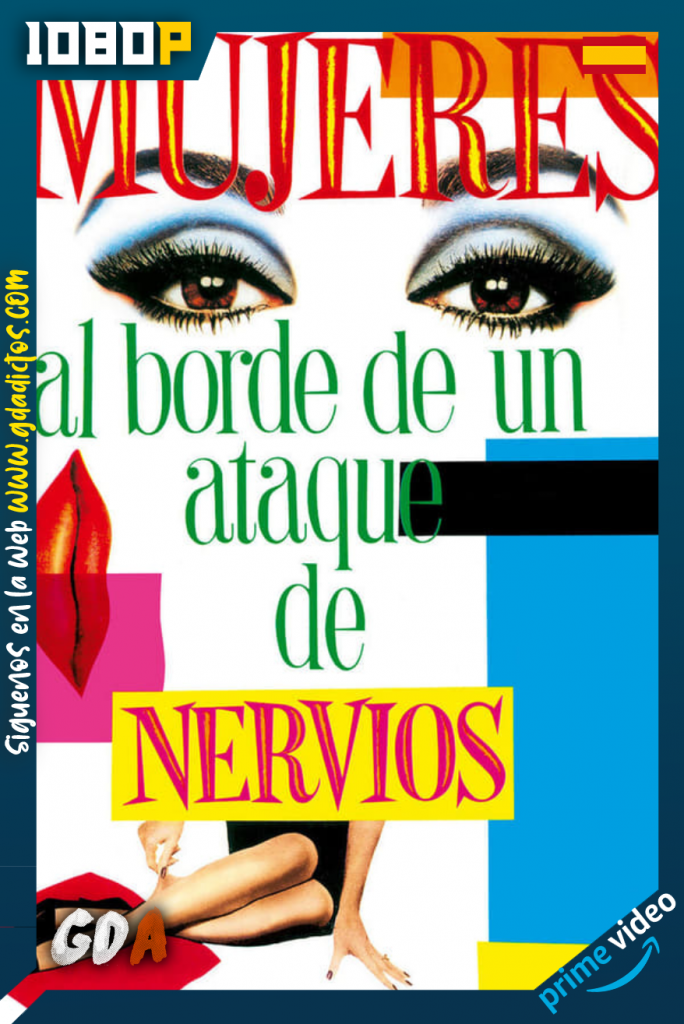 Mujeres al borde de un ataque de nervios (1988) AMZN WEB-DL 1080p Castellano