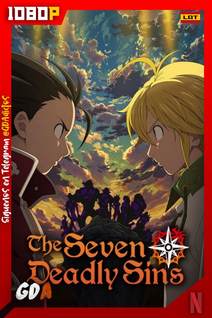 The Seven Deadly Sins (2014) NF WEB-DL 1080p Latino – Japonés – Inglés #4Temporadas