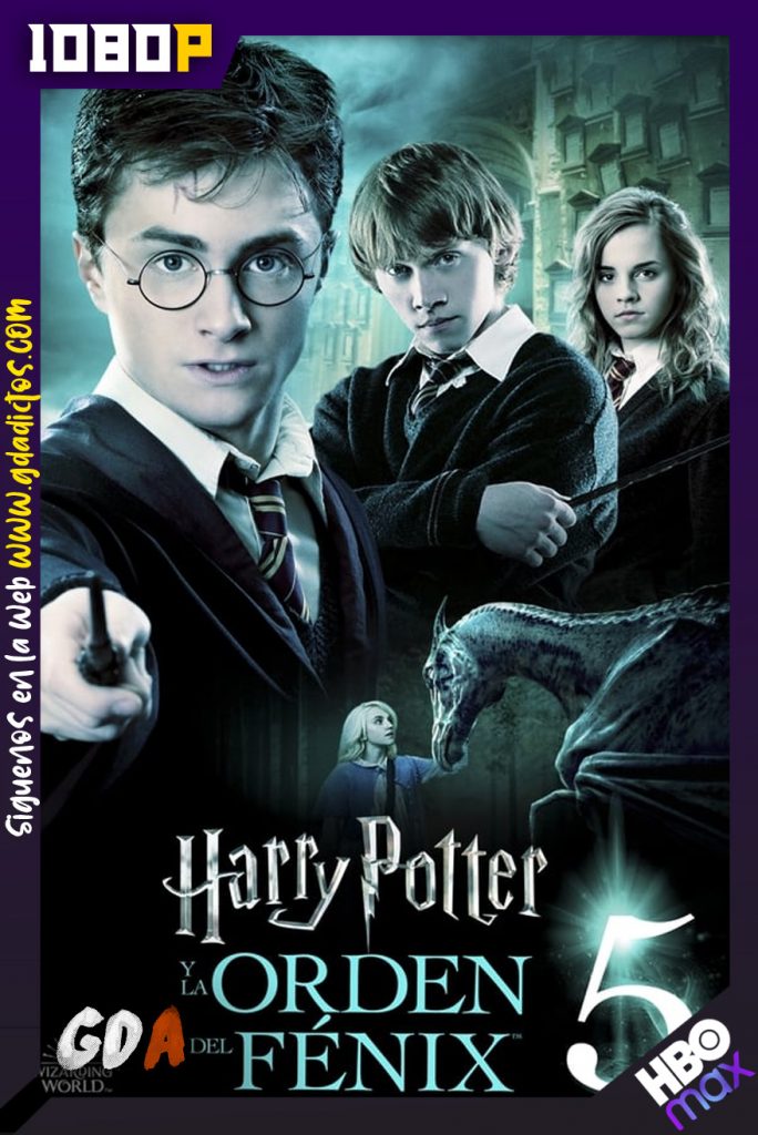 Harry Potter y la Orden del Fénix (2007) HMAX WEB-DL 1080p Latino-Inglés