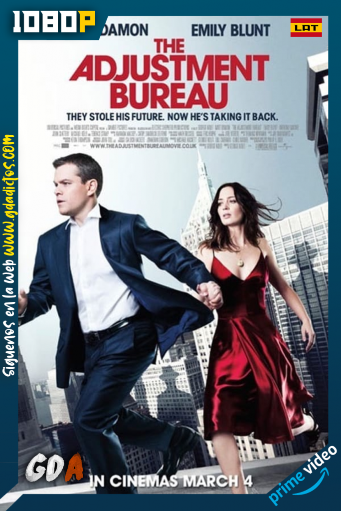 The Adjustment Bureau (2011) AMZN WEB-DL 1080p Latino – Inglés