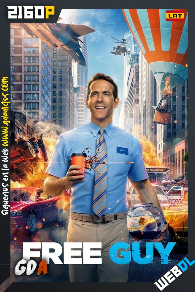 Free Guy (2021) WEB-DL 2160p Latino-Inglés