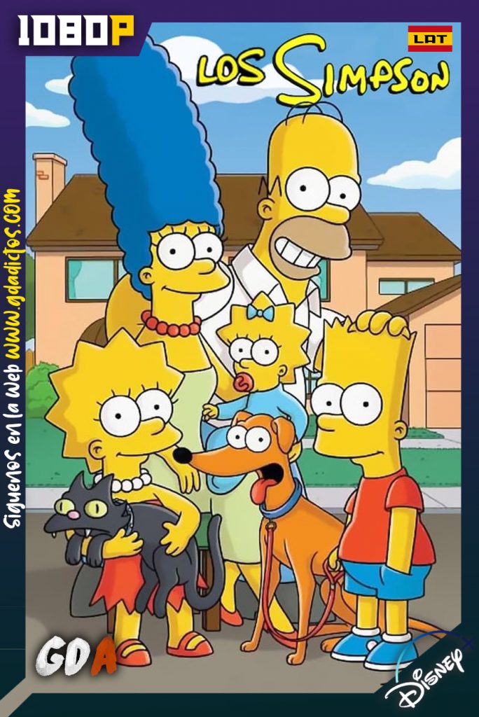 Los Simpsons (1989) DSNP WEB-DL 1080p Latino – Inglés #33Temporadas