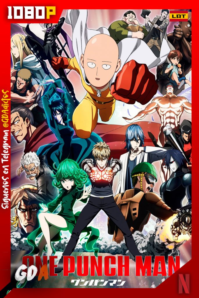 One Punch Man (2015) NF WEB-DL 1080p Latino – Japonés #1Temporada