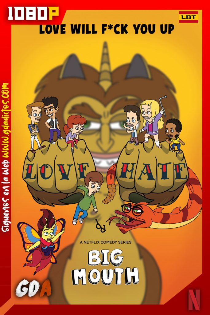 Big Mouth (2017) NF WEB-DL 1080p Latino – Inglés #Temporada5