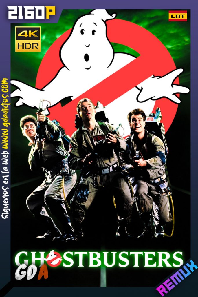 Ghostbusters (1984) 2160p UHDREMUX HDR Latino