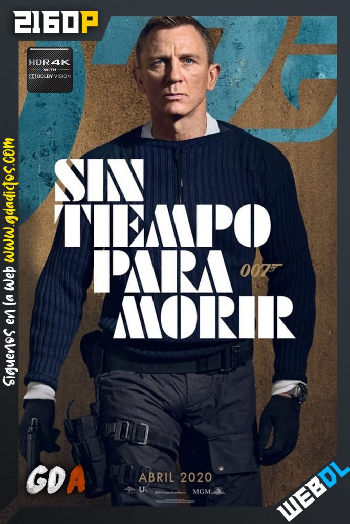 No Time to Die (2021) WEB-DL 2160p DV Latino-Inglés