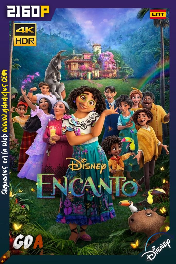 Encanto (2021) – DSNP WEB-DL 2160p HDR Latino – Inglés