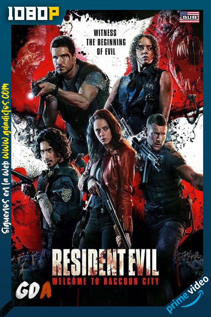 Resident Evil: Bienvenido a Raccoon City (2021) AMZN WEB-DL 1080p Subtitulado