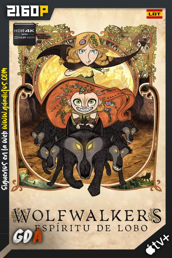 Wolfwalkers: espíritu de lobo (2020) ATVP WEB-DL 2160p HDR DV Latino-Inglés
