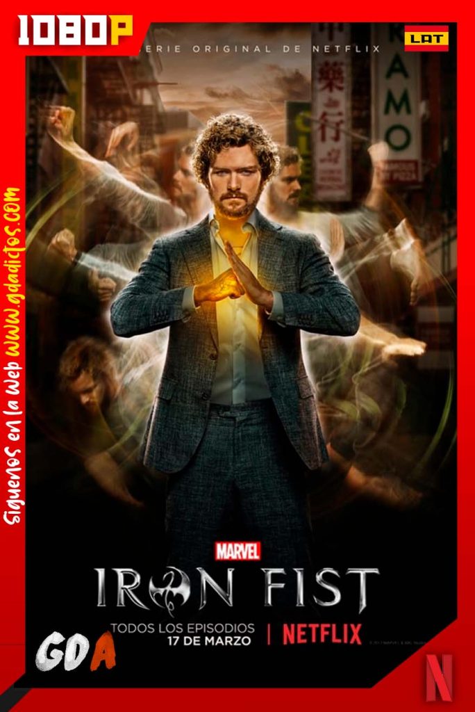 Iron Fist (2017) NF WEB-DL 1080p Latino – Inglés #2Temporadas