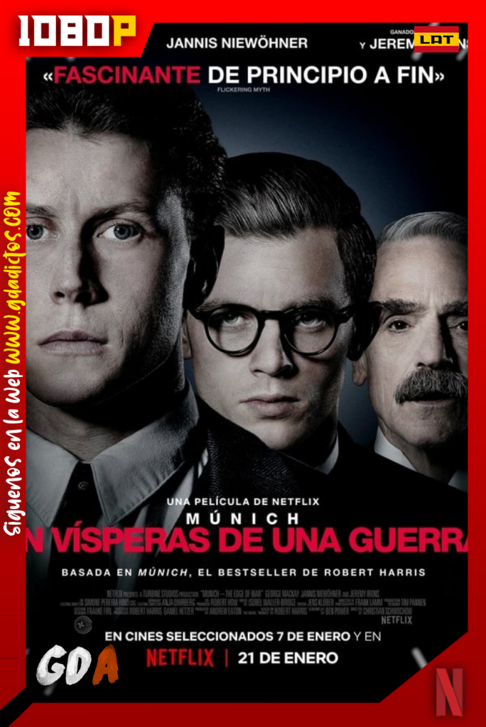 Múnich en vísperas de una guerra (2022) NF WEB-DL 1080p Latino – Inglés