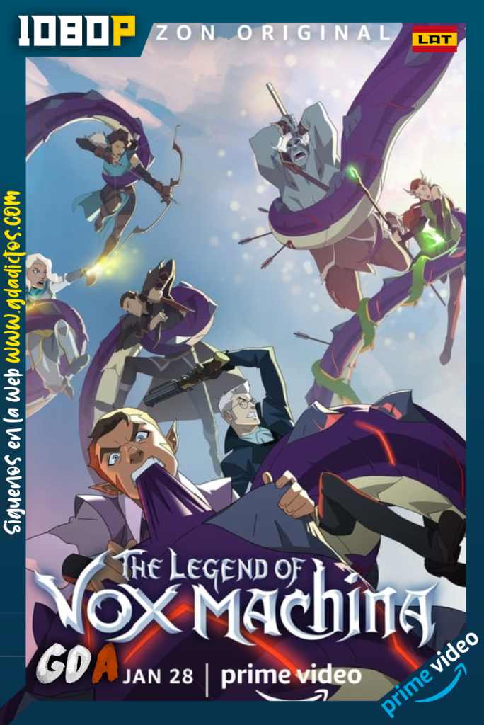 The Legend of Vox Machina (2022) AMZN WEB-DL 1080p Latino – Inglés #Temporada1 (12/12)