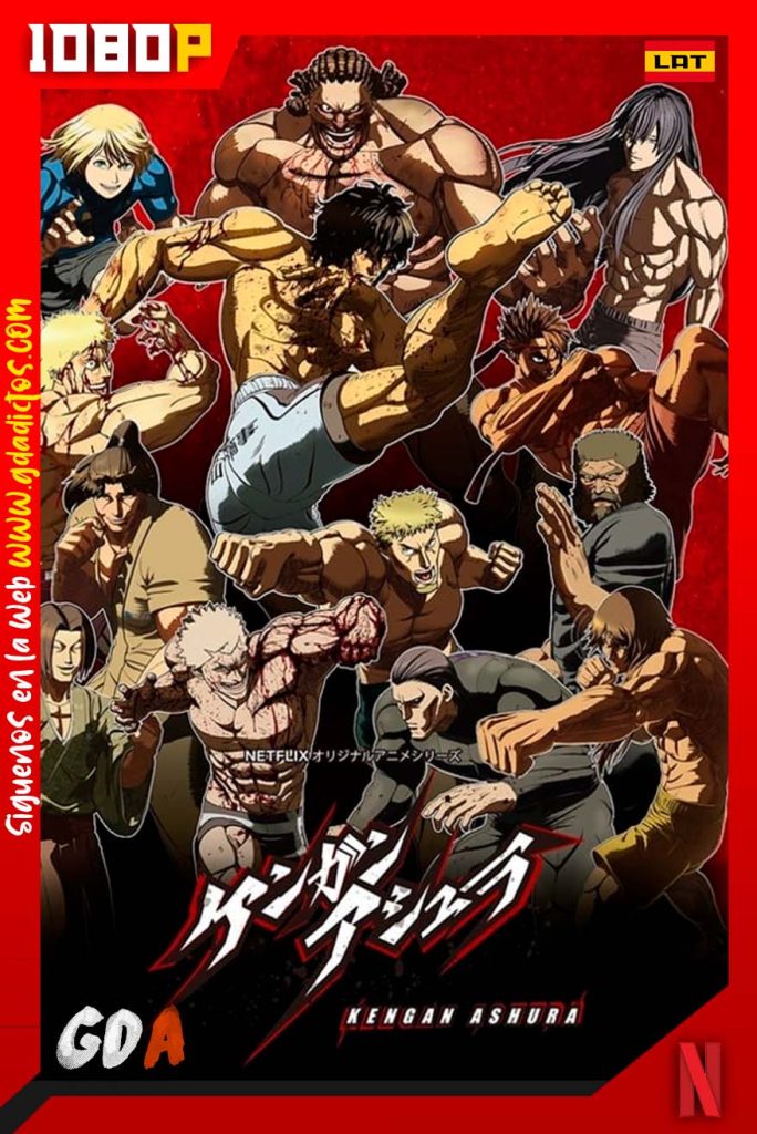 Kengan Ashura (2019) NF WEB-DL 1080p Latino #2Temporadas