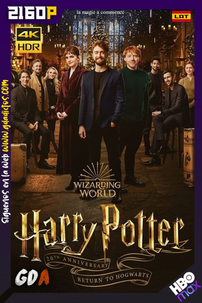 Harry Potter, 20 Aniversario: Regreso A Hogwarts (2022) HMAX WEB-DL 2160p HDR Latino – Inglés