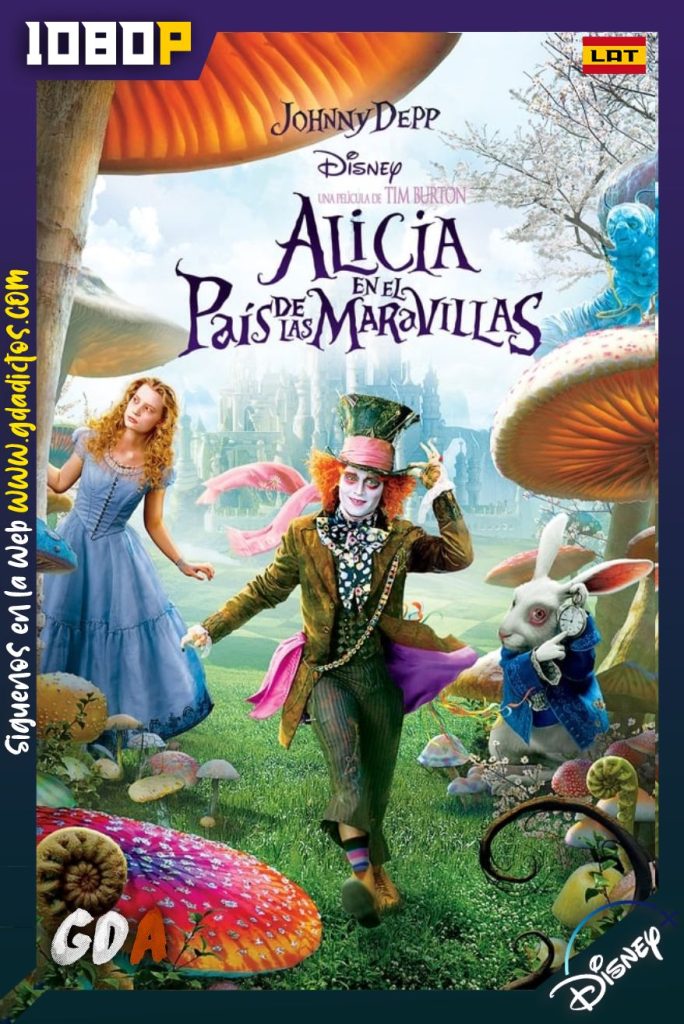 Alicia en el país de las maravillas (2010) DSNP WEB-DL 1080p Latino – Inglés
