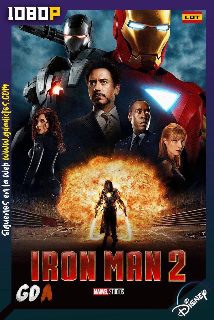 Iron Man 2 (2010) DSNP WEB-DL 1080p Latino – Inglés