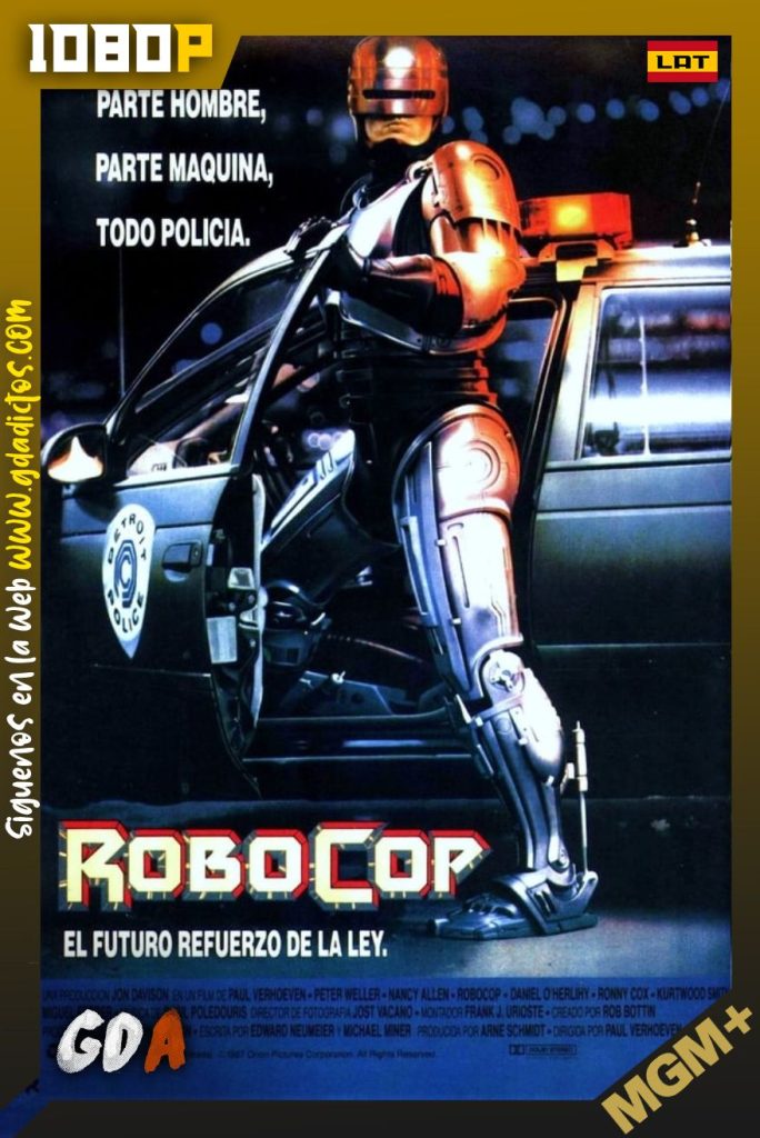 RoboCop (1987) MGM WEB-DL 1080p Latino – Inglés
