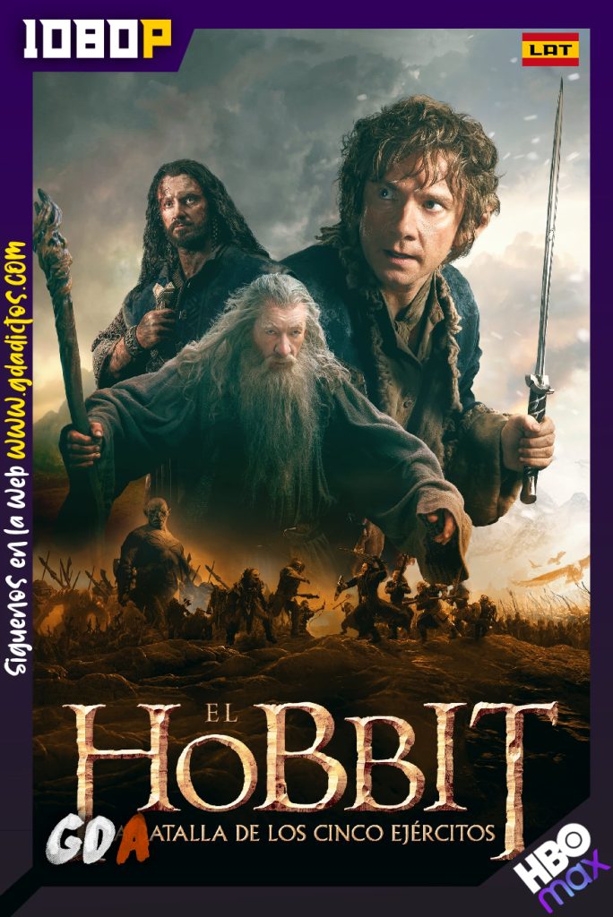 El Hobbit La Batalla De Los Cinco Ejércitos (2014) HMAX WEB-DL 1080p Latino – Inglés