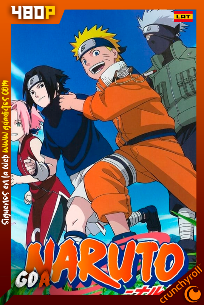 Naruto (2002) CR WEB-DL 480p Latino-Portugues #5Temporadas [220/220]