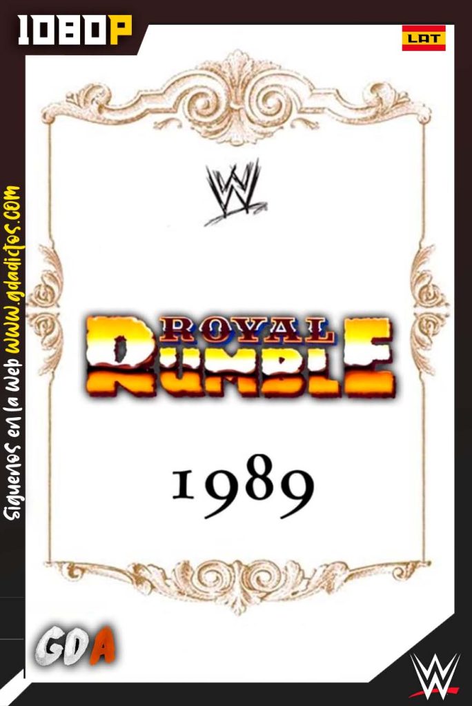 WWE Royal Rumble 1989 (1989) WWE WEB-DL 1080p Latino-Ingles