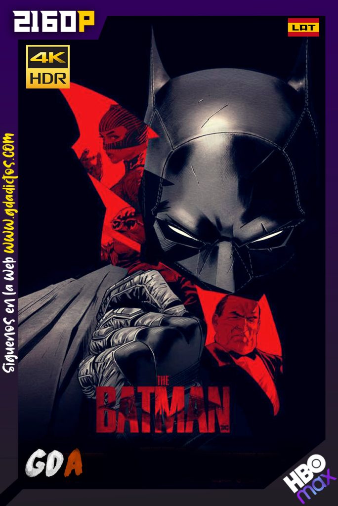 The Batman (2022) HMAX WEB-DL 2160p HDR Latino – Inglés