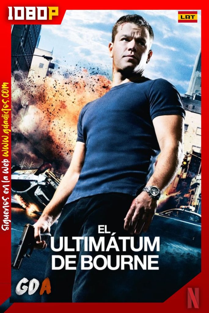 Bourne: El Ultimátum (2007) NF WEB-DL 1080p Latino-Inglés