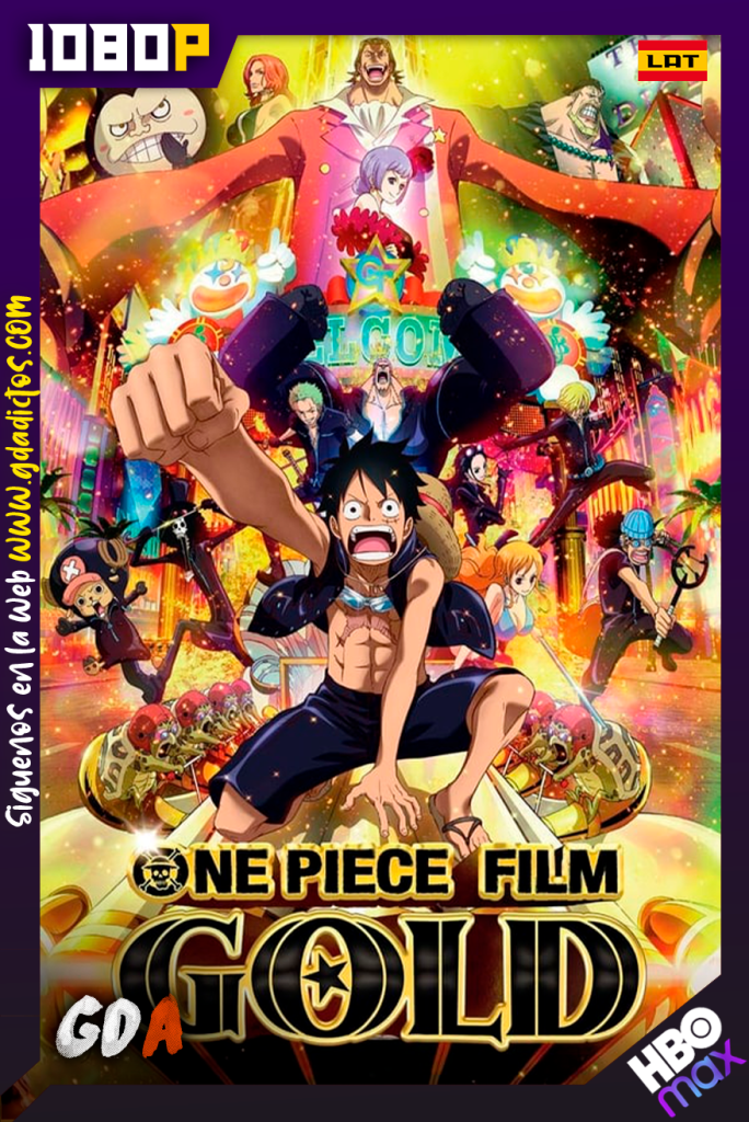 One Piece Gold La pelicula (2016) HMAX WEB-DL 1080p Latino-Japones-Portugues