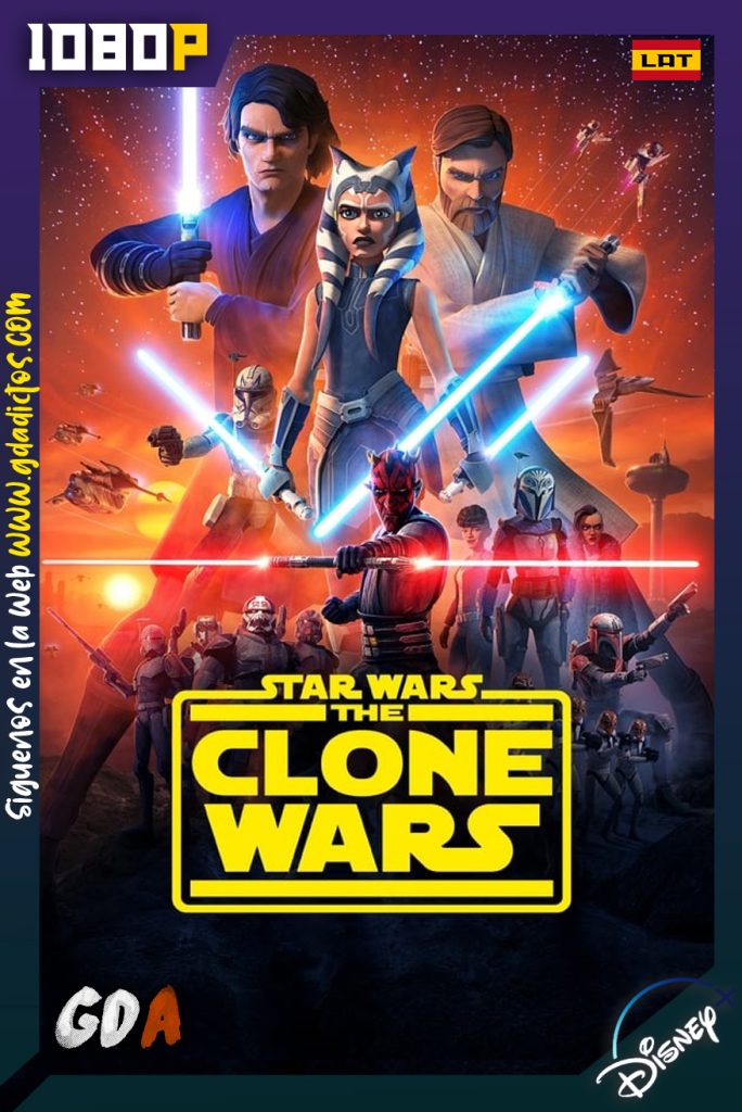 Star Wars La Guerra De Los Clones (2008) DSNP WEB-DL 1080p Latino – Inglés #7Temporadas [133/133]