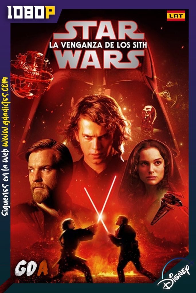 Star Wars La venganza de los Sith Episodio III (2005) DSNP WEB-DL 1080p Latino-Ingles