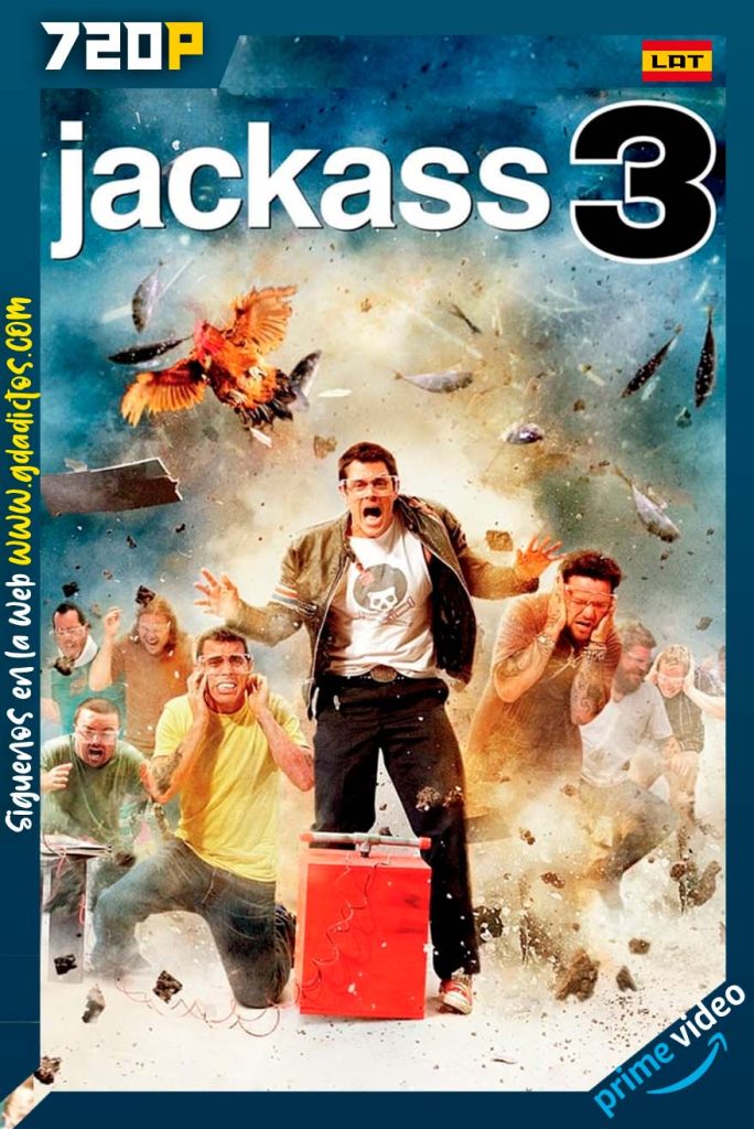 Jackass 3 (2010) AMZN WEB-DL 720p Latino – Inglés