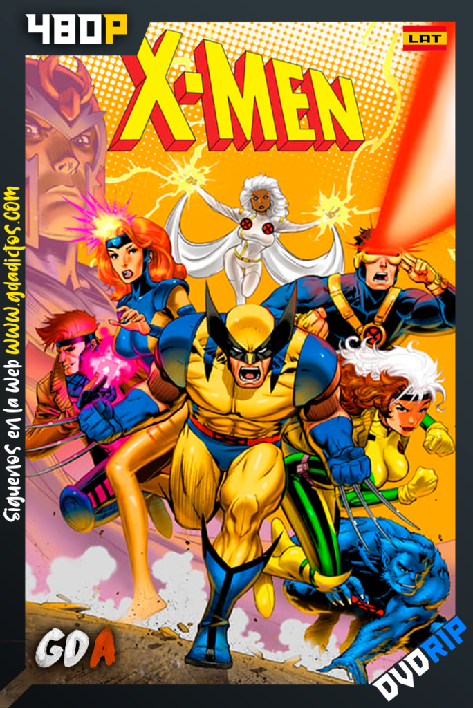 X-Men: La Serie Animada (1989) DVDRip 480p Latino-Ingles-Frances #5Temporadas