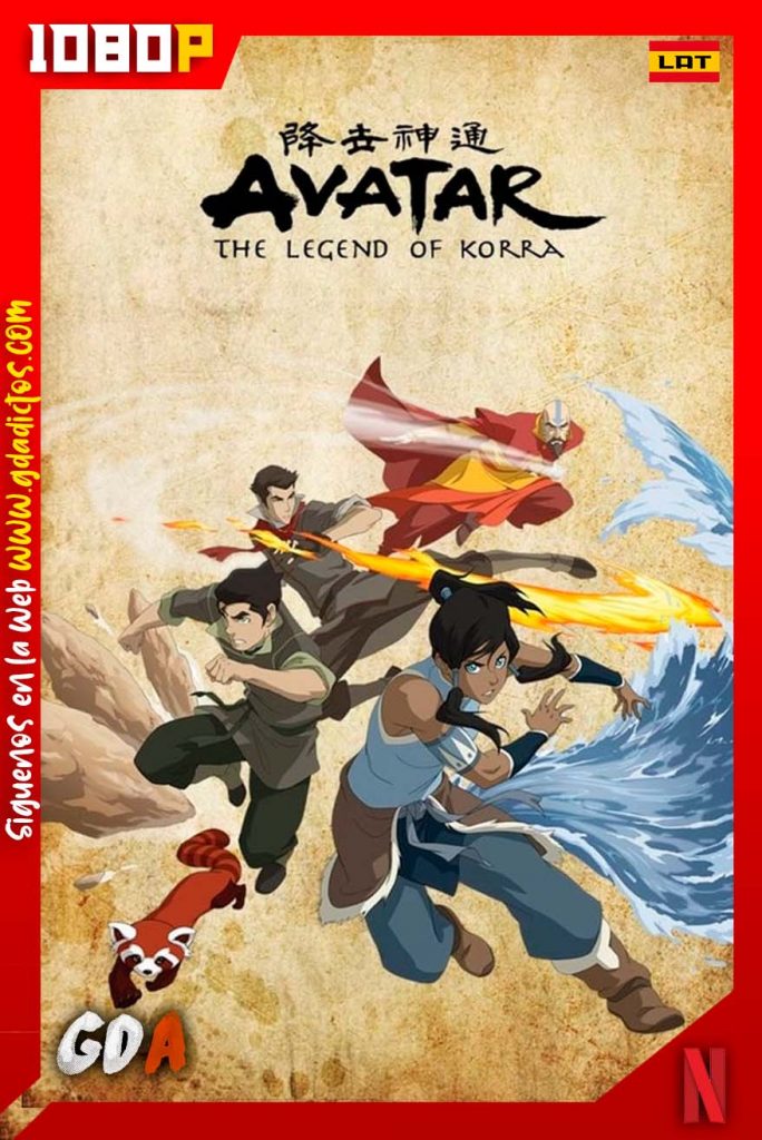 Avatar La Leyenda de Korra (2012) NF 1080p Latino – Inglés #4Temporadas [52/52]