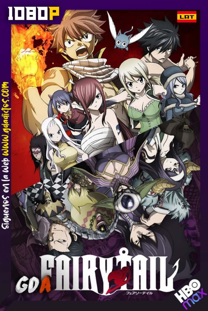 Fairy Tail (2009) HMAX WEB-DL 1080p Latino-Portugués-Japonés #2Temporada