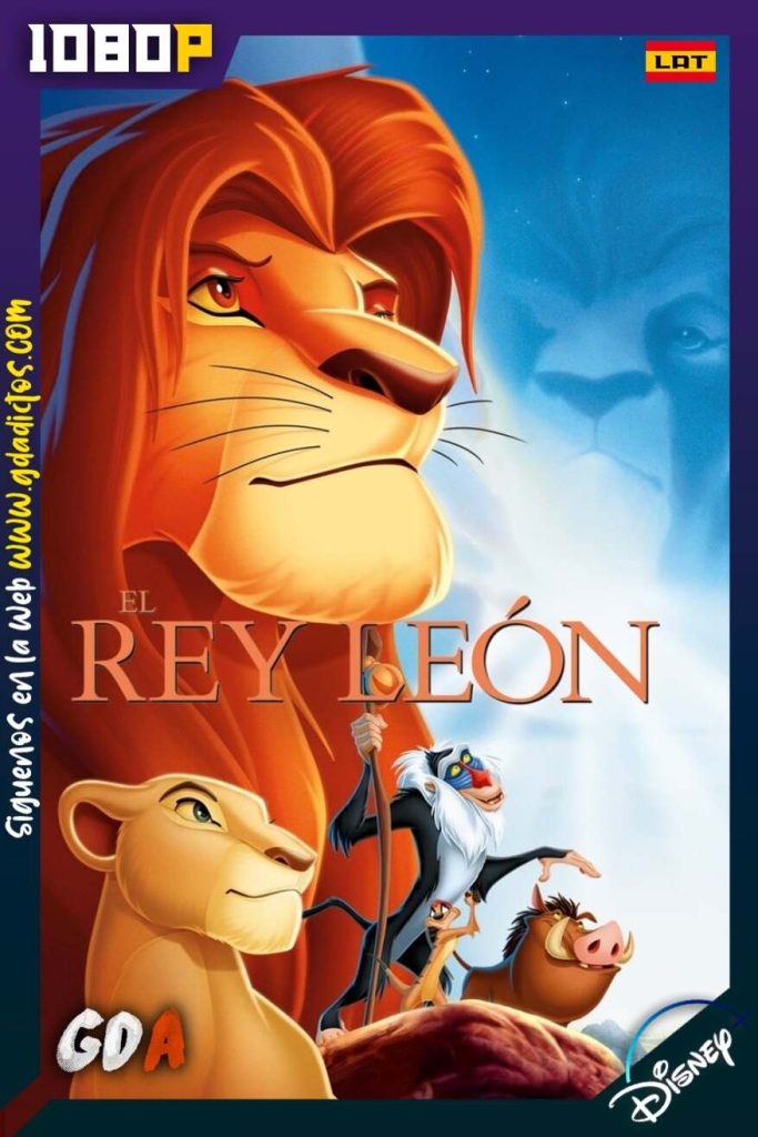 El rey león (1994) DSNP WEB-DL 1080p Latino-Inglés