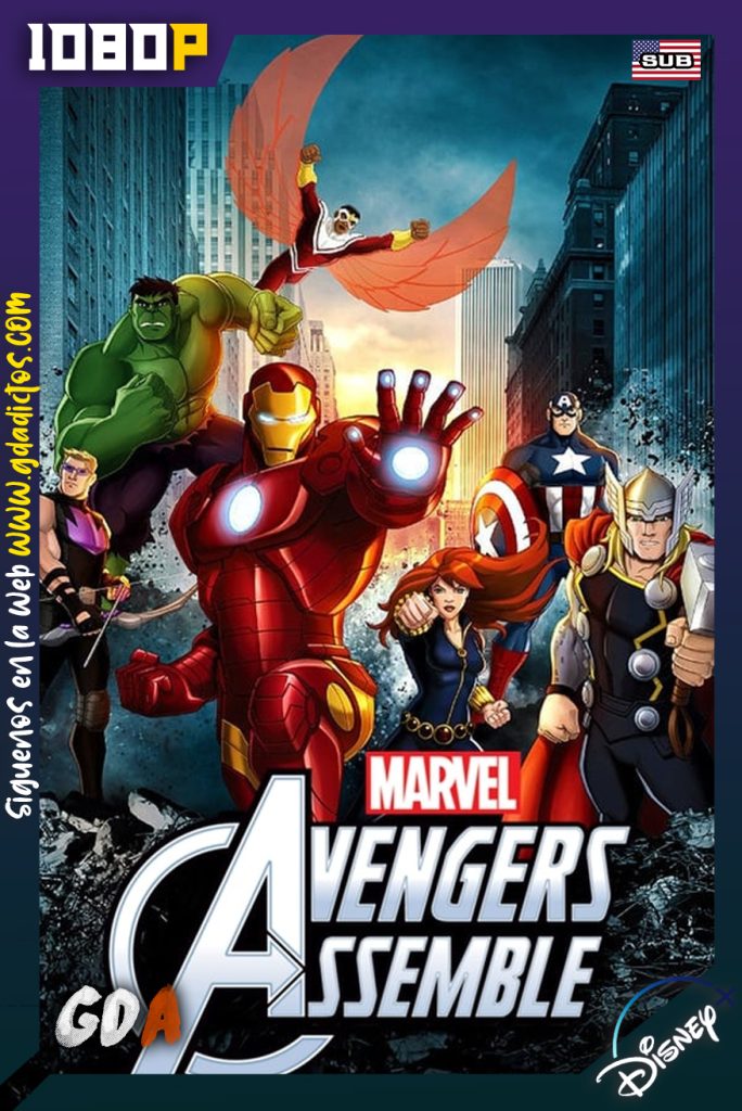 Avengers Unidos de Marvel (2013) DSNP WEB-DL 1080p Latino – Ingles #5Temporadas