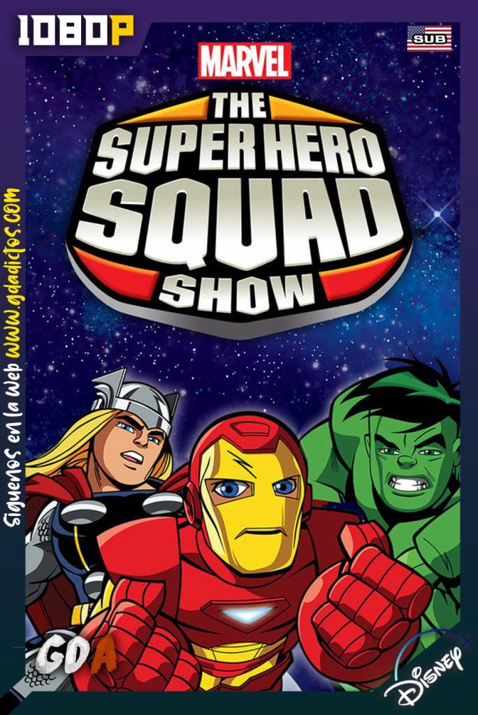 El Escuadron de Superheroes (2009) DSNP WEB-DL 1080p Latino – Ingles #2Temporadas