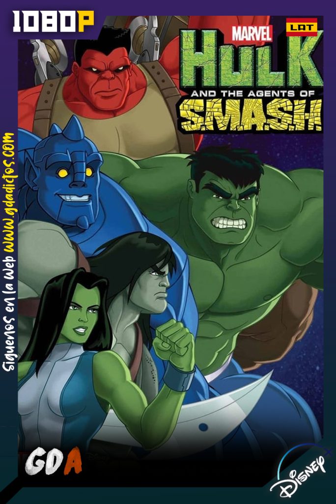 Hulk y los agentes de S.M.A.S.H. (2013) DSNP WEB-DL 1080p Latino – Ingles #2Temporadas