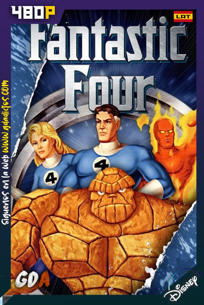 Los 4 fantasticos (1994) DSNP WEB-DL 480p Latino – Ingles #1Temporada [26/26]