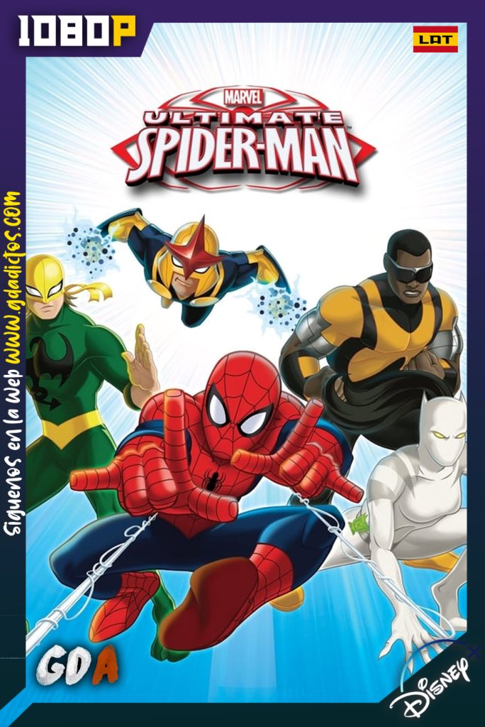 Ultimate SpiderMan (2012) DSNP WEB-DL 1080p Latino – Ingles #4Temporadas