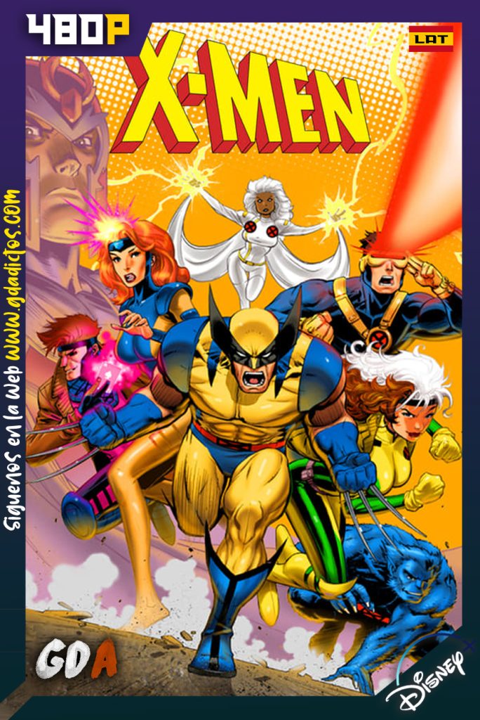 X Men, La Serie Animada (1992) DSNP WEB-DL 480p Latino – Ingles #5Temporadas