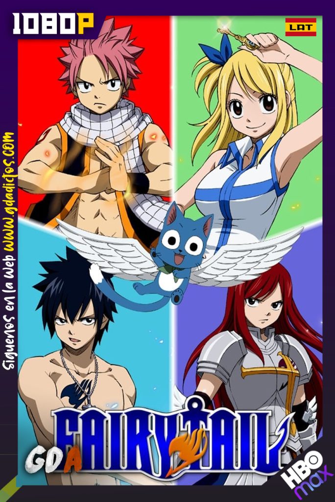 Fairy Tail (2009) HMAX WEB-DL 1080p Latino-Portugués-Japonés #Temporada1 [48/48]