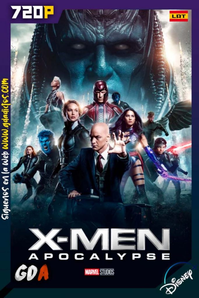 XMen Apocalipsis (2016) DSNP WEB-DL 720p Latino-Ingles