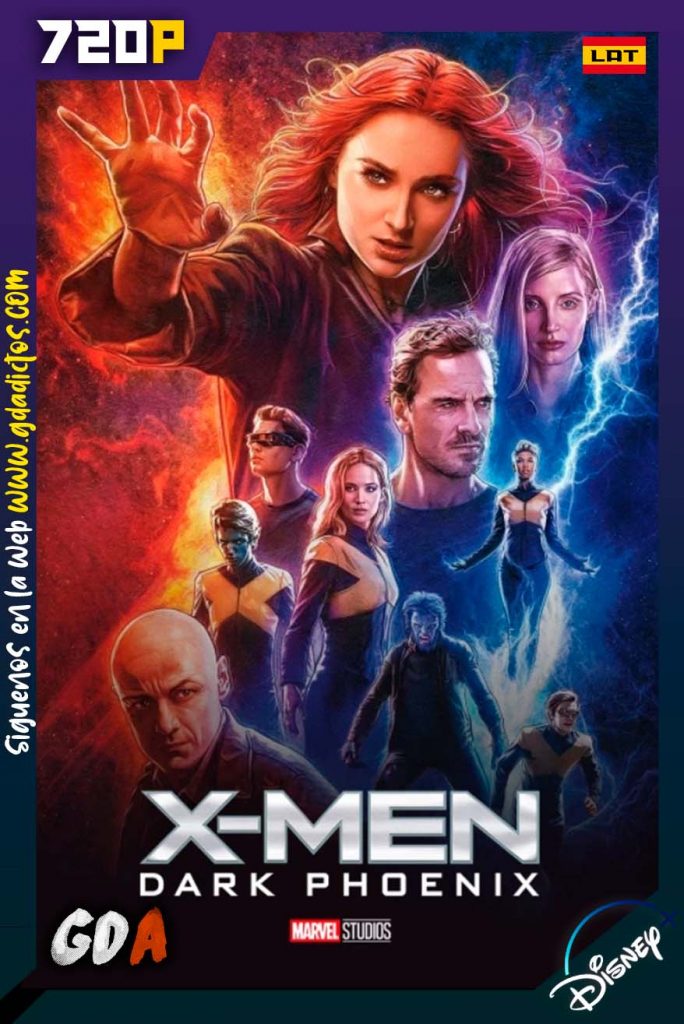 XMen Dark Phoenix (2019) DSNP WEB-DL 720p Latino-Ingles