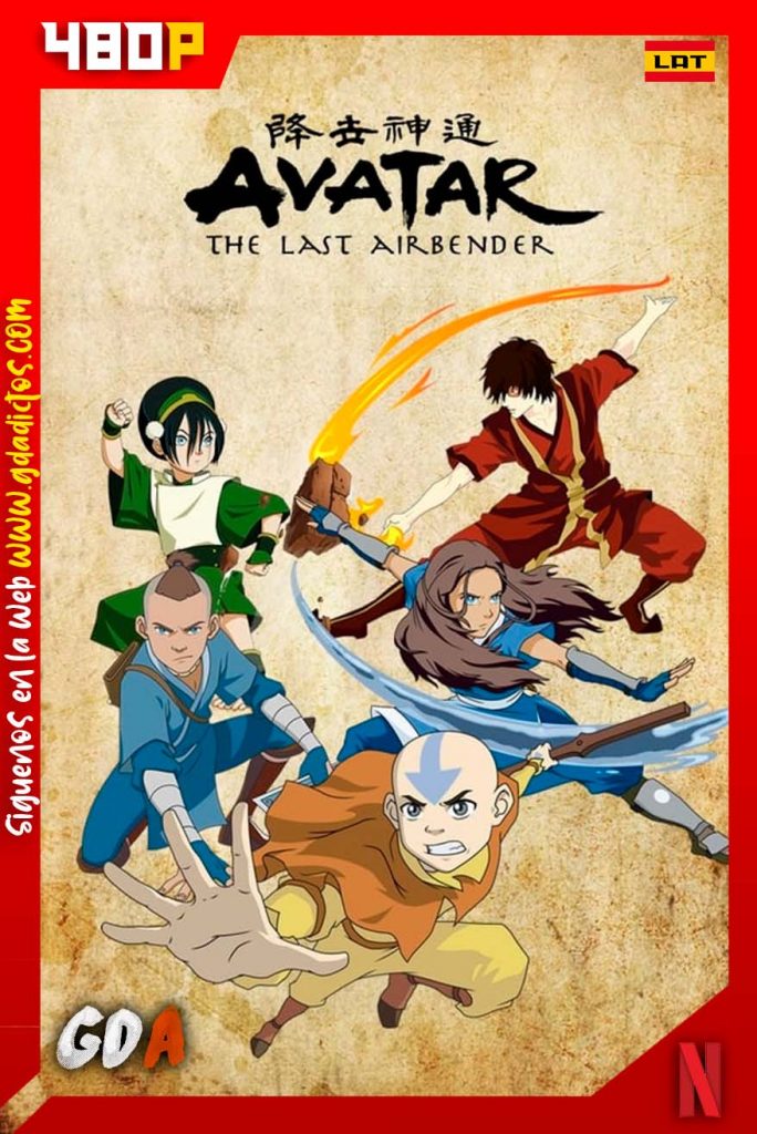 Avatar La leyenda de Aang (2005) NF 480p Latino – Inglés #3Temporadas  [61/61]
